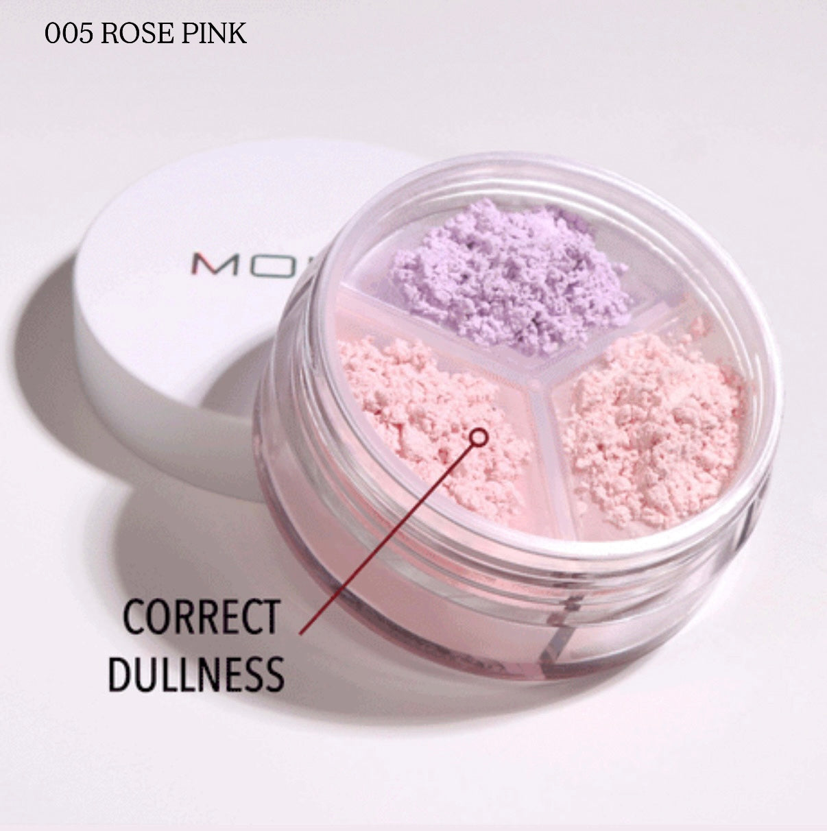 POLVO SUELTO SET & CORRECT LOOSE SETTING POWDER MOIRA BEAUTY