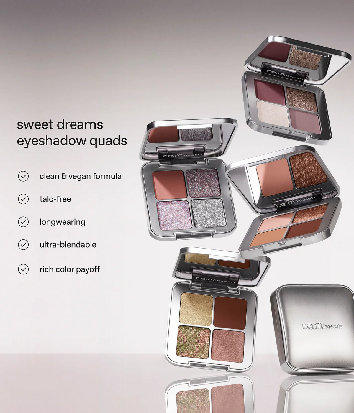 r.e.m. beauty - sweet dreams eyeshadow quad *PRE-ORDER*