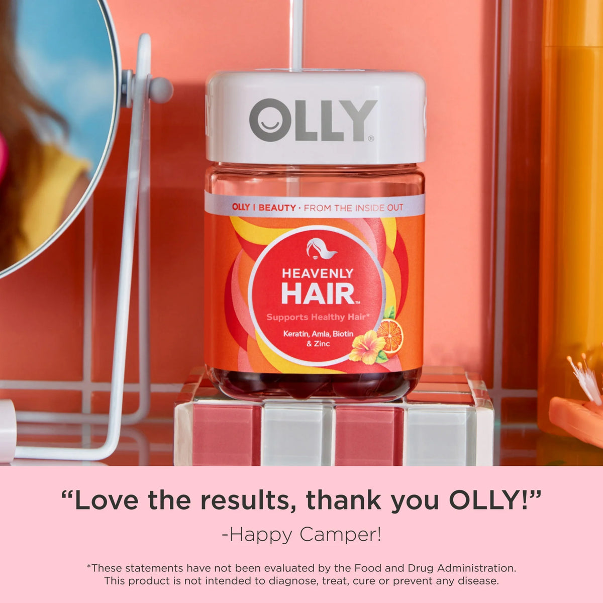 OLLY - Heavenly Hair Gummy 60 Ct *PRE-ORDER*