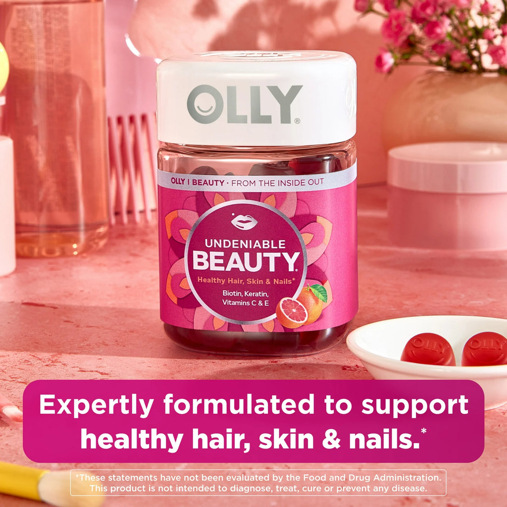OLLY - Undeniable Beauty Multivitamin Gummies 60 pcs *PRE-ORDER*