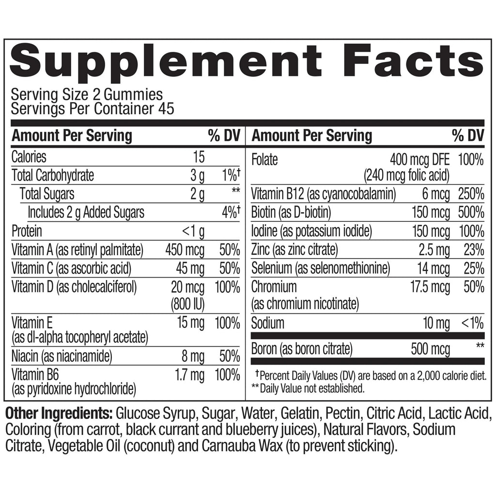 OLLY - Women's Multivitamin Gummy Supplemen 90 Ct *PRE-ORDER*