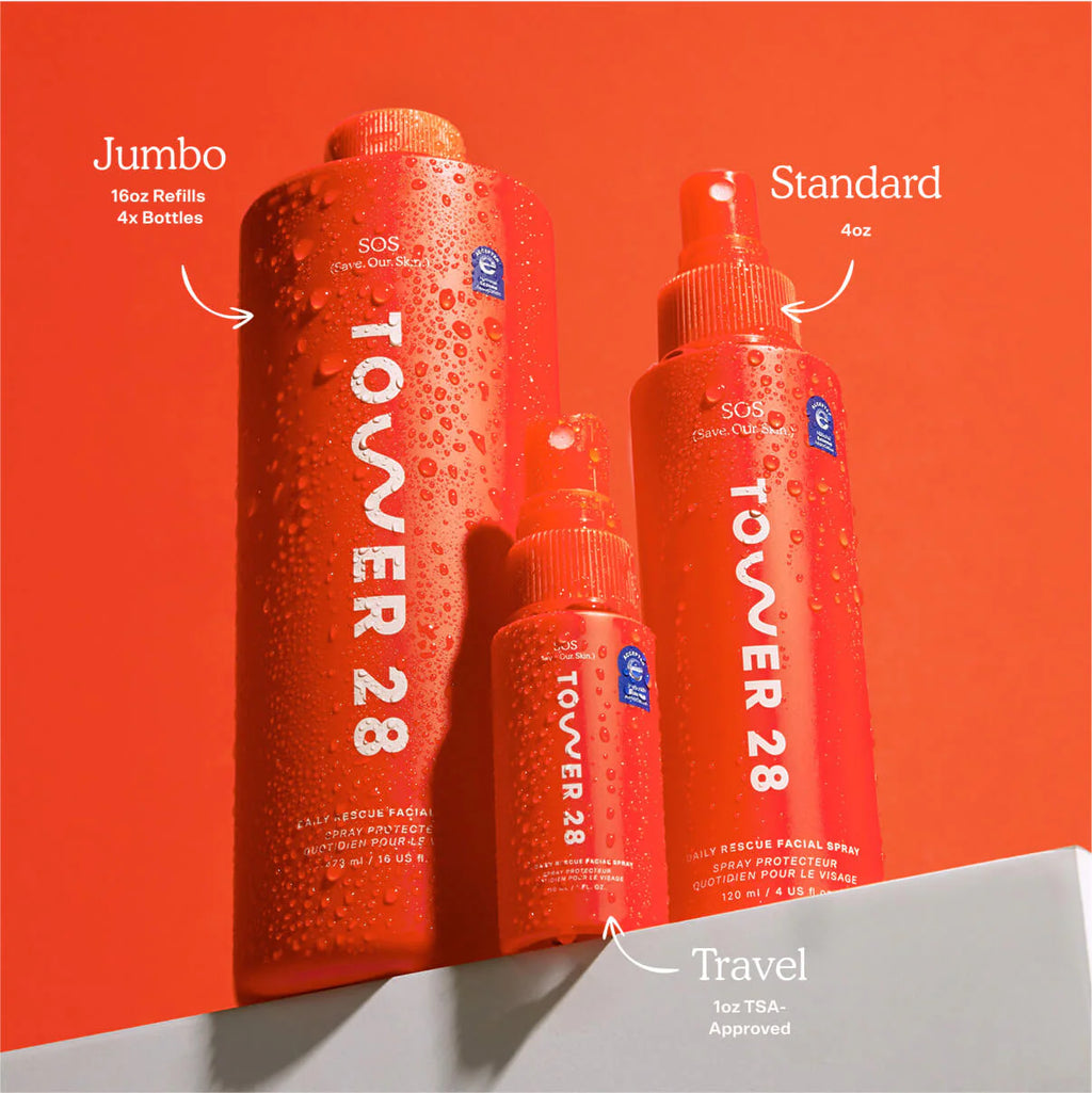 Tower 28 - Mini SOS Daily Hypochlorous Acid Spray for Breakouts & Redness