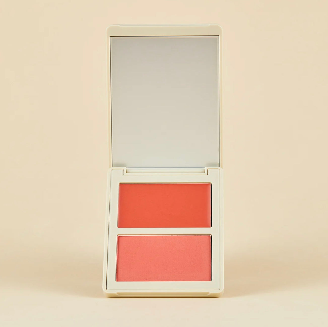 RUBOR EN DÚO CREMA Y POLVO COMPACTO