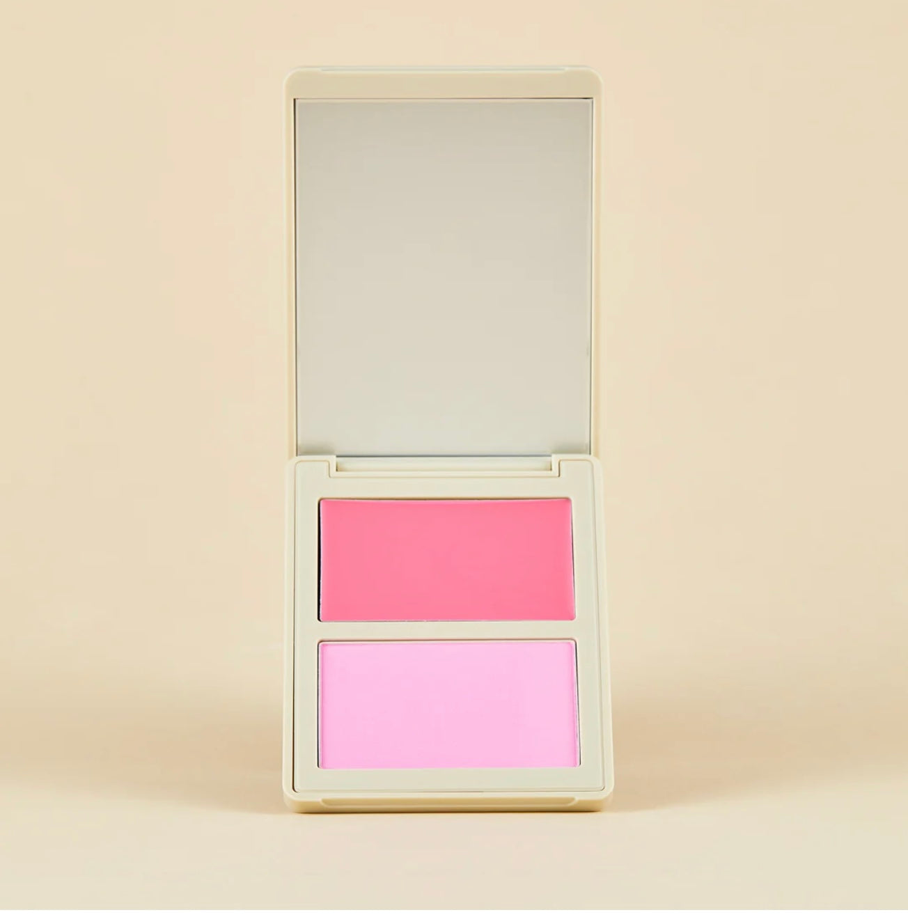 RUBOR EN DÚO CREMA Y POLVO COMPACTO