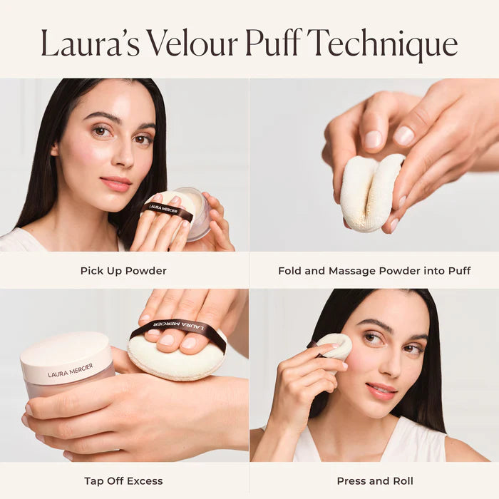 Laura Mercier - Indulgent Icons Translucent Loose Powder & Velour Puff Duo Gift Set