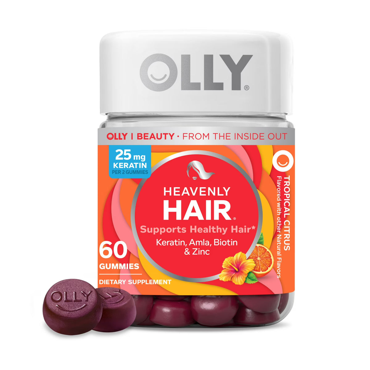 OLLY - Heavenly Hair Gummy 60 Ct *PRE-ORDER*
