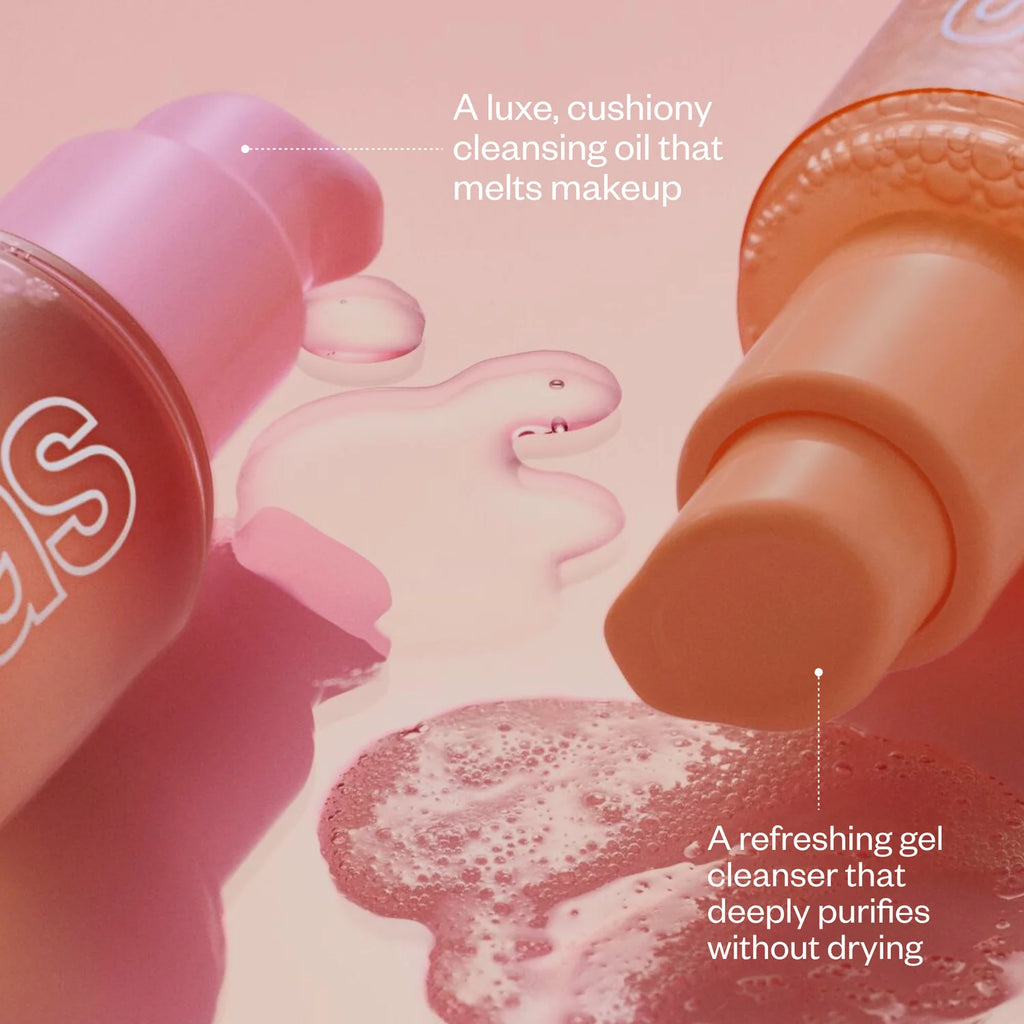 Kosas - Mini Plump + Juicy Double Cleansing System
