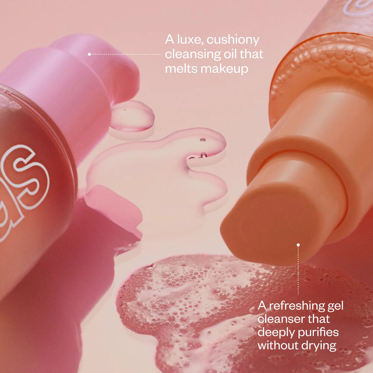 Kosas - Mini Plump + Juicy Double Cleansing System