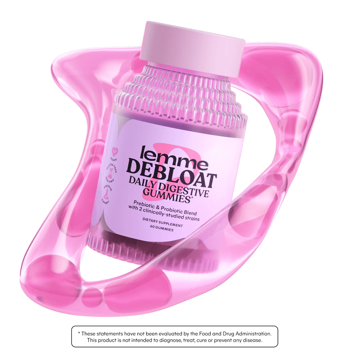 Lemme - Debloat Gummies 60 pcs