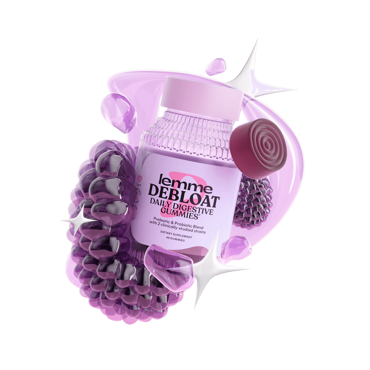 Lemme - Debloat Gummies 60 pcs