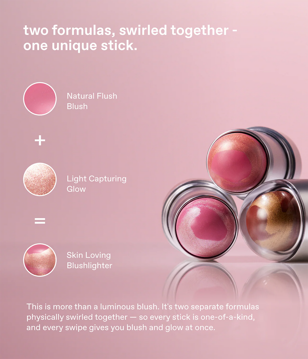 r.e.m. beauty - mélange à trois blush & highlight stick *PRE-ORDER*