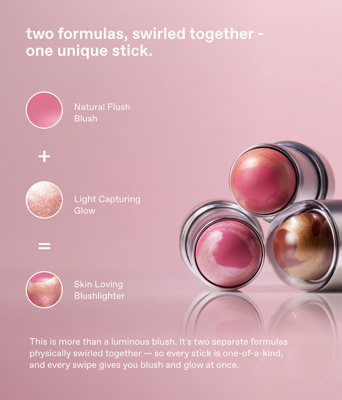 r.e.m. beauty - mélange à trois blush & highlight stick *PRE-ORDER*