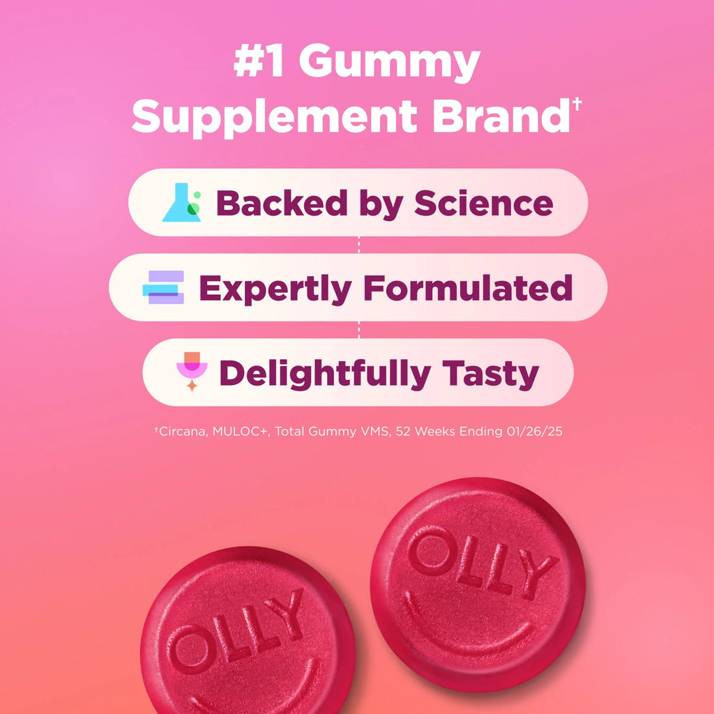 OLLY - Undeniable Beauty Multivitamin Gummies 60 pcs *PRE-ORDER*